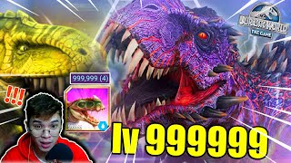 lyfp có thể bị mất kênh do... lv 999999 khi đánh Siêu BOSS Khủng Long Bạo Chúa T-Rex