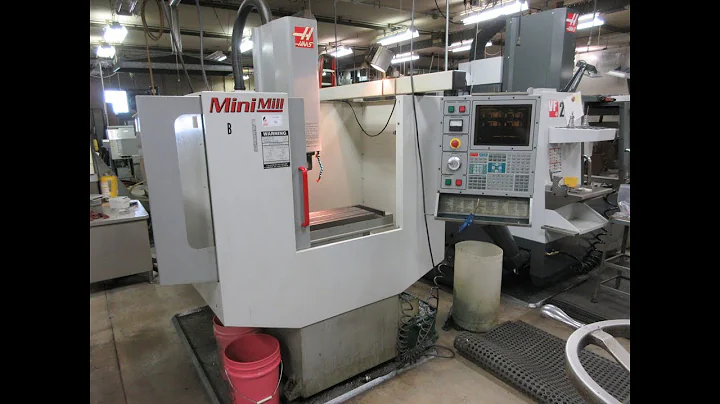 Haas Mini Mill with Programmable Coolant Nozzle, Rigid Tapping