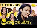 BTS &#39;Butter&#39; Official MV &amp; LETRA | Reacción EN FAMILIA!! 💛 🧈✨