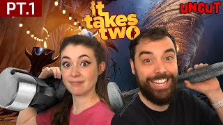 Husband & Wife play It Takes Two for the first time (pt.1 uncut)