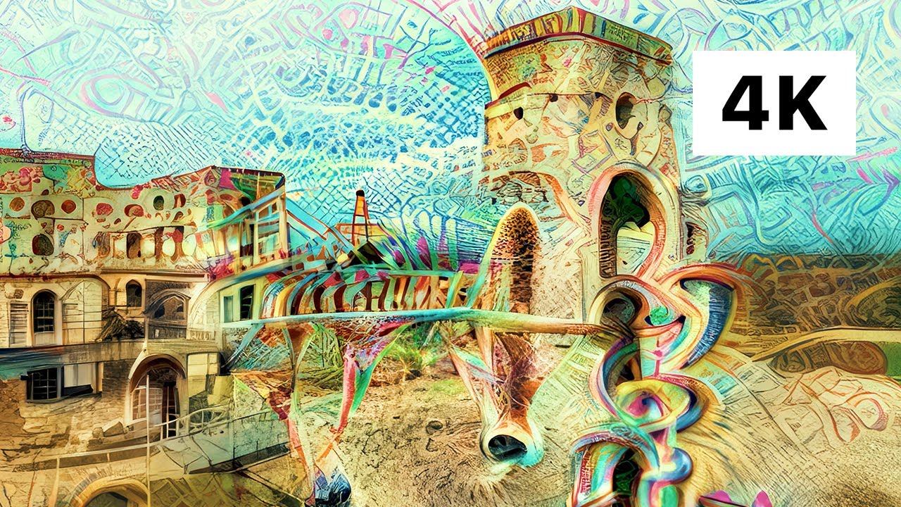 Trippy Psychedelic Dream Trip 4K - YouTube