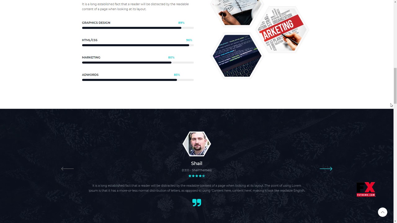 Litmus - Clean and Creative Multipurpose HTML Template Juurou