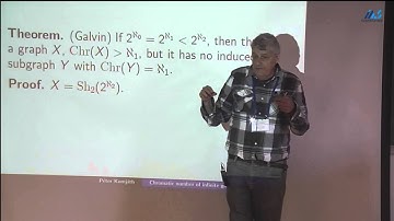 Peter Komjath (Eötvös Loránd University (ELTE)) The chromatic number of infinite graphs IV