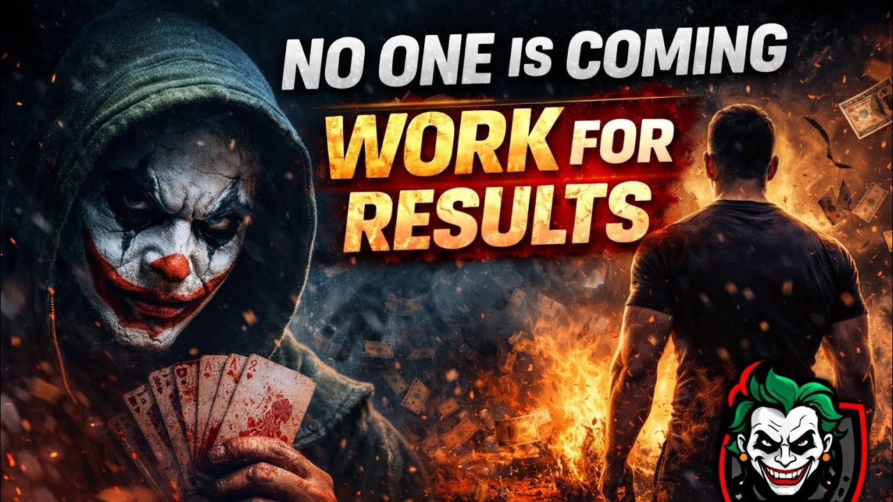 NO ONE IS COMING – Build Yourself in Silence 🃏 #success #viral #funny #quotes  #changeyourlife