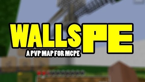 Walls PE | Minecraft Pocket Edition PVP Map | Showcase