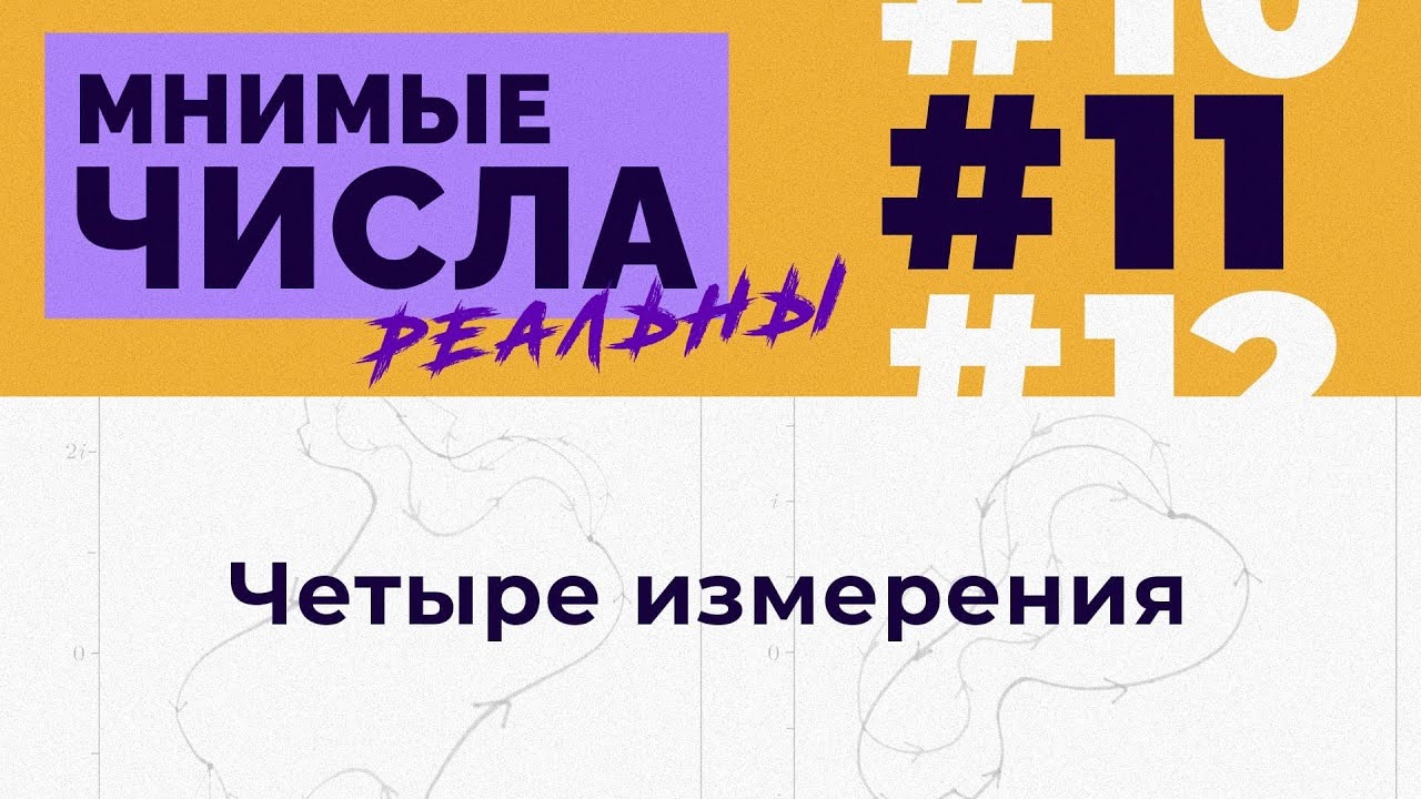 11 из четырех 7. Мнимые числа реальны.