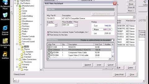 How To Create Your First Quote Step By Step Using QuoteWerks