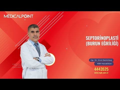 Burun Kemiği Eğriliği (Septorinoplasti) Ameliyatı - KBB Op. Dr. Erol Demirbaş
