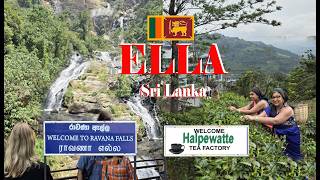 Ravana falls and Halpewatta Tea Factory ella visit Update