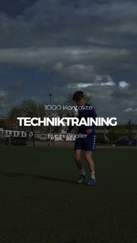 1000 Kontakte Technik Fußballtraining ⚽️💯 #fußball #fussballtraining #fußballtraining #training