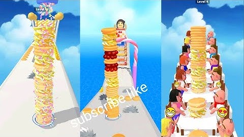 pancake running game ( level,11--20)// by Amit gamer