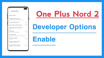 One Plus Nord 2 How To Enable Developer Options