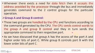 MODULE 4 - TOPIC 2 - 8255 PPI ARCHITECTURE