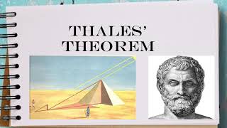 Thales' theorem || grade 9