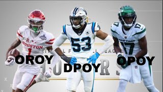 2023 NFL Season HOT TAKES Award Winners Predictions - Tank Dell Brian Burns Garrett Wilson