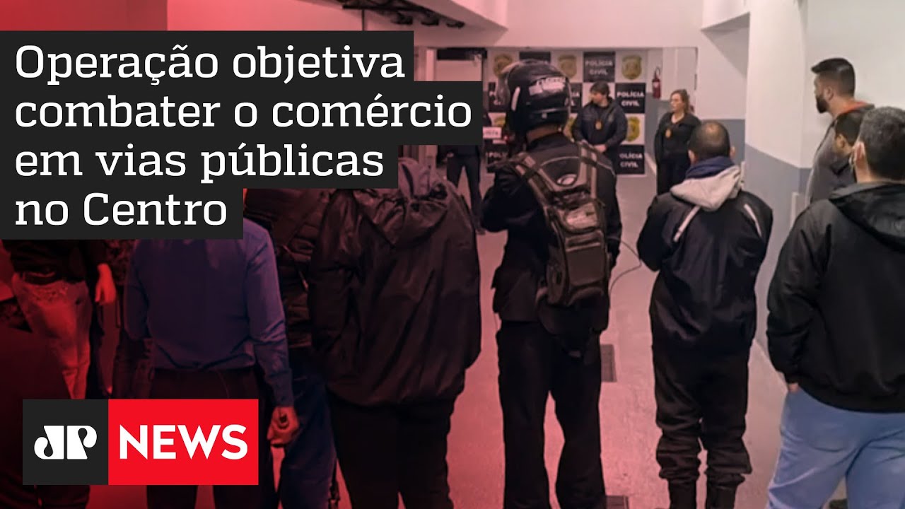 Polícia deflagra nova etapa de ação contra ambulantes na Feirinha da Madrugada, em SP Polícia deflagra nova etapa de ação contra ambulantes na Feirinha da Madrugada, em SP