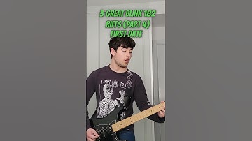 3 GREAT BLINK 182 RIFFS (PART 4) #shorts