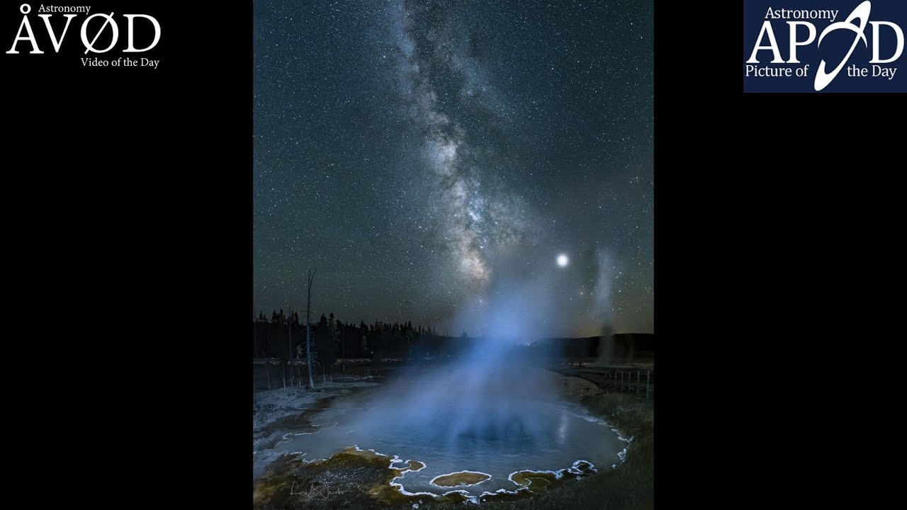 Milky Way over Yellowstone 29th Jan 2020 YouTube