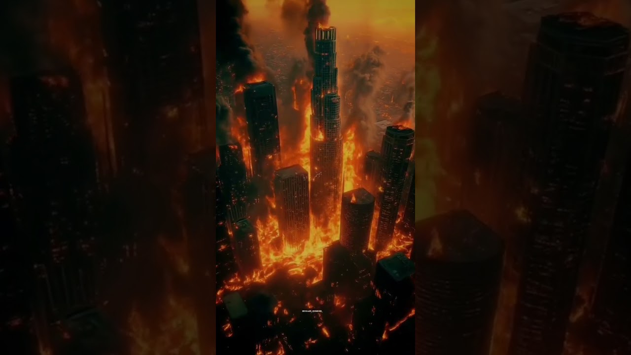 Gaza par missile chalane walo Dekho America mein kya hua ek Desh barbad 🕋🥰🌹