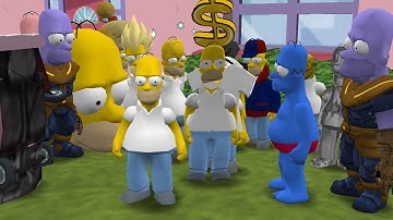 The Simpsons Hit & Run - The Homer Mod Pack