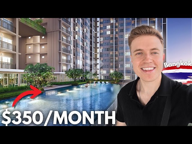 AFFORDABLE Bangkok condo tour (INCREDIBLE value!)