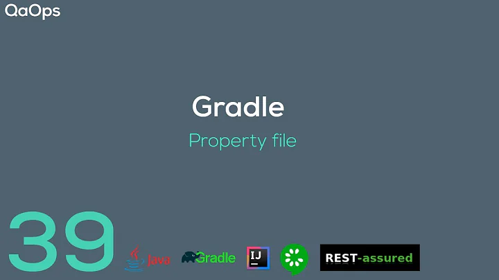 Gradle | Property file