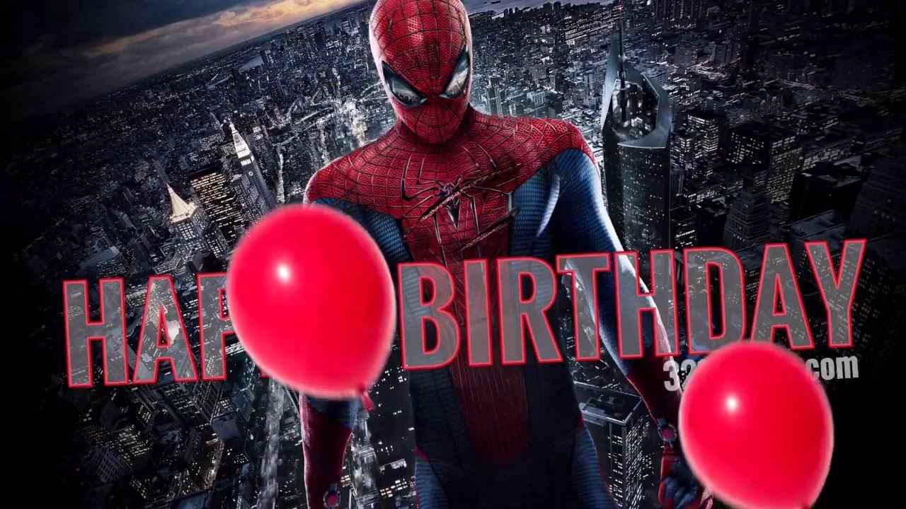 Spiderman Happy Birthday - YouTube.
