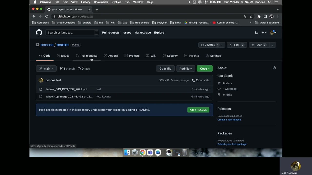 Belajar GIT VCS - Collaboration
