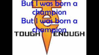WWE Tough Enough Theme w/ lyrics - Champion by Chipmunk (feat. Chris Brown)