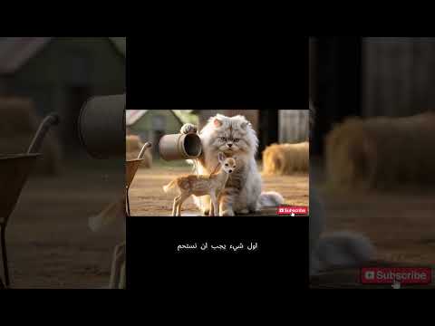القط الصياد قصة اللقاء مع الصغيرة والقط الشهم لحظات مؤثرة
