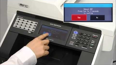 How do I perform a Network Reset? | Brother MFC9970CDW
