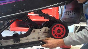 How To: Track Tension and Alignment (snowmobile)