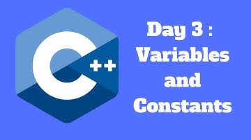 Learn C++ in 21 Days!! Day 3: Variables and Constants