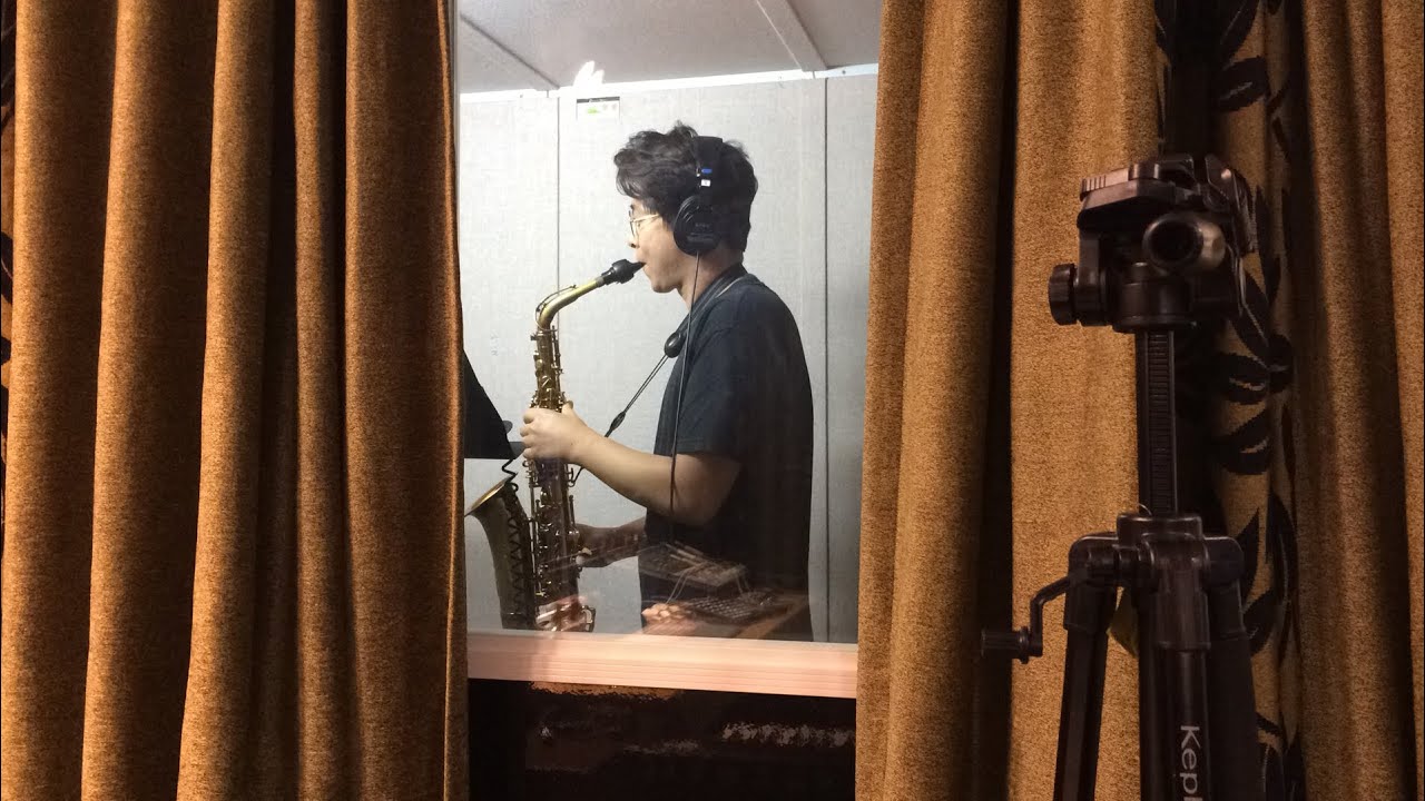 광주녹음실 - 색소폰 녹음(아이폰6S 촬영) / API512C / API525 / TLM103
