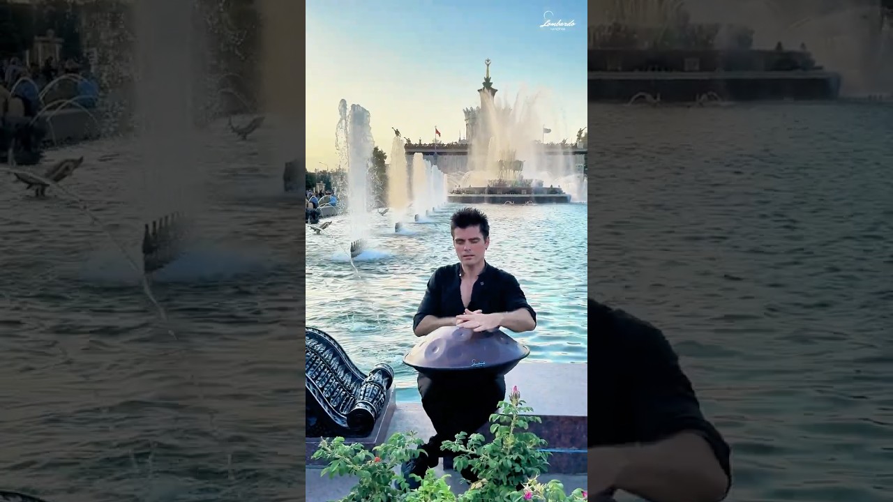 馃挦Playing with Water 路 Lombardo Handpan 路 D Minor 14 Notes #handpan #hangdrum #pantam