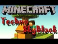 Techno SkyBlock #4 [Портал в Ад и EPIC FAIL!!!]