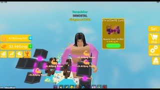 Buying 6Th Ultimate Class After 41 Hours! - In 💪🏻Lifting Simulator Roblox