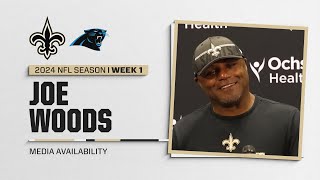 Joe Woods on Marshon Lattimore, Bryce Young in new offense | New Orleans Saints