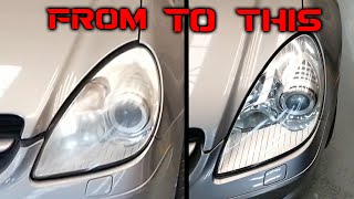 How to Make your Old Headlights Look New AGAIN!