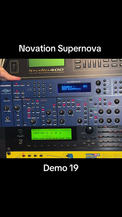 Download lagu Novation Supernova Demo 19 #asmr #synth #sound-effect #ringtone #noise