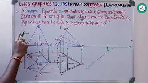 Engineering Graphics/Solids/Pyramids/Video-9