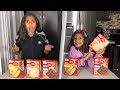 Twin Telepathy Cake Challenge!! Kids fun video