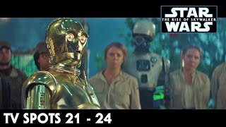 Star Wars The Rise of Skywalker TV Spot Trailers 21 - 24