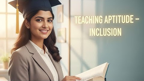 TeachingAptitude unit 5#Inclusion #Lecture#TechnicalIssue#AudioProblemb#Learning  #EducationContent
