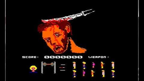 Friday The 13th - Amstrad CPC - emulador WinAPE 2.0 Beta 1 - probado en Windows 7 x64