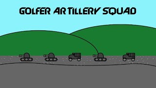 Golfer artillery squad Official gameplay