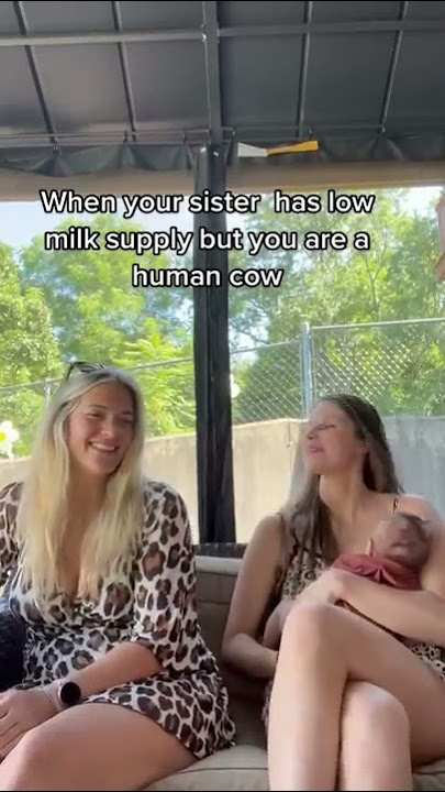 Anything for my family 🥰 #sisters #familyvlog #breastfeeding #momlife
