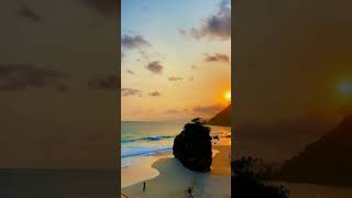 Magical Sunset at Lumbung Beach 🌅 | East Java’s Hidden Paradise #Shorts
