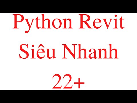 Python Revit Siêu nhanh 22+: Hướng Dẫn Chuyển Đổi C# sang Pỵthon