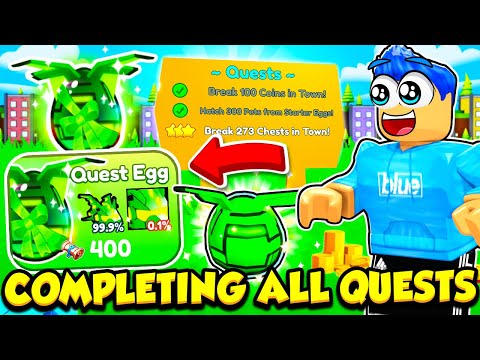 Where to Find Quests in Pet Simulator X - Quest Shop, Eggs & More 